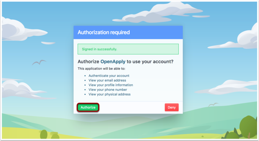 Captura de pantalla: Introduce tu dirección de correo electrónico y la contraseña que usas habitualmente para iniciar sesión en ManageBac+ y haz clic en Iniciar sesión.